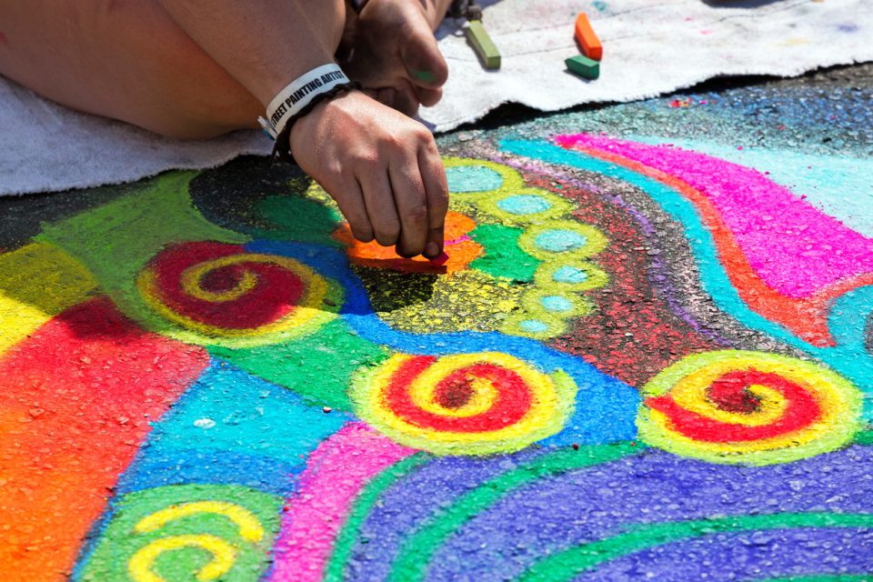 Chalk Walk Art Festival 