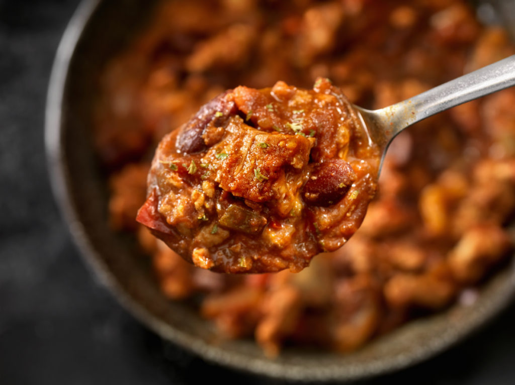 Steak Chili with Red Kidney Beans